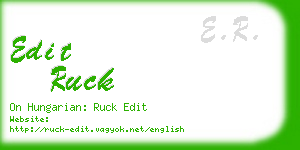 edit ruck business card